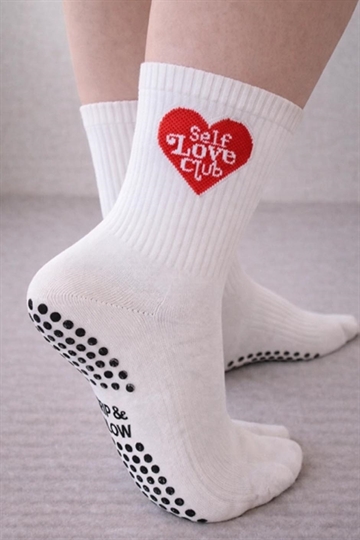 Self Love Club Pilates sokker med grip